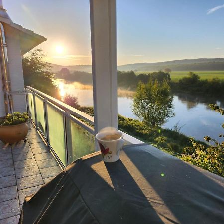 Haus An Der Weser Ferienwohnung Brevorde Εξωτερικό φωτογραφία